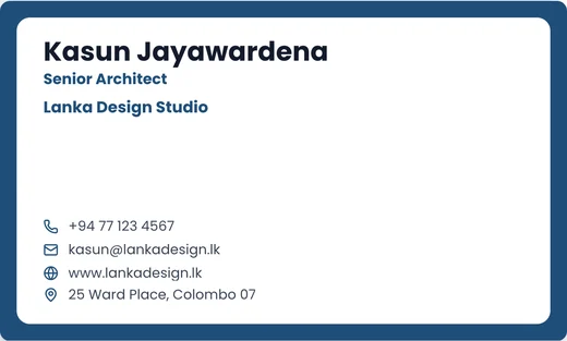Soft card business card template