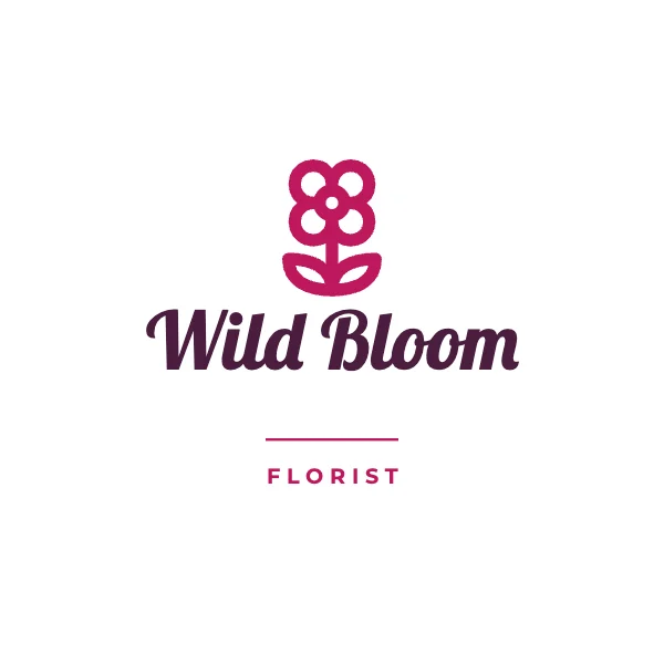 Florist logo logo template